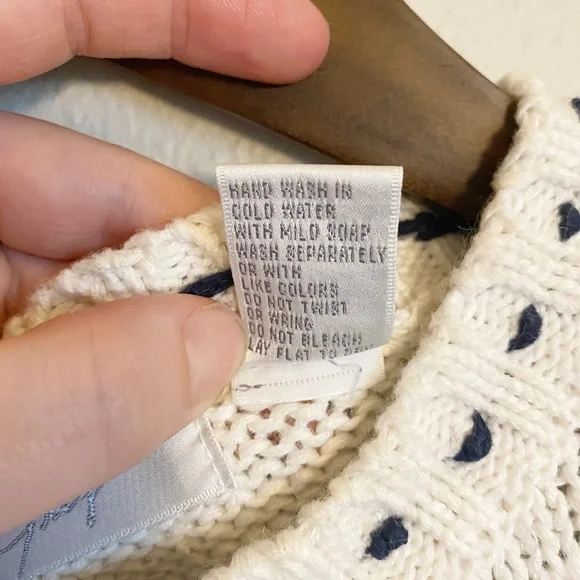 Vintage Lauren Grey Knit Floral Colorful Short Sleeve Sweater NWT Oversized Sz M - Picture 6 of 7